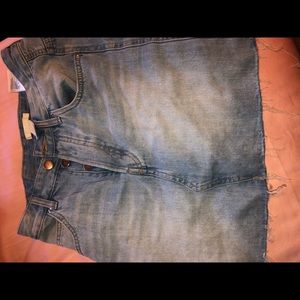 Jean skirt